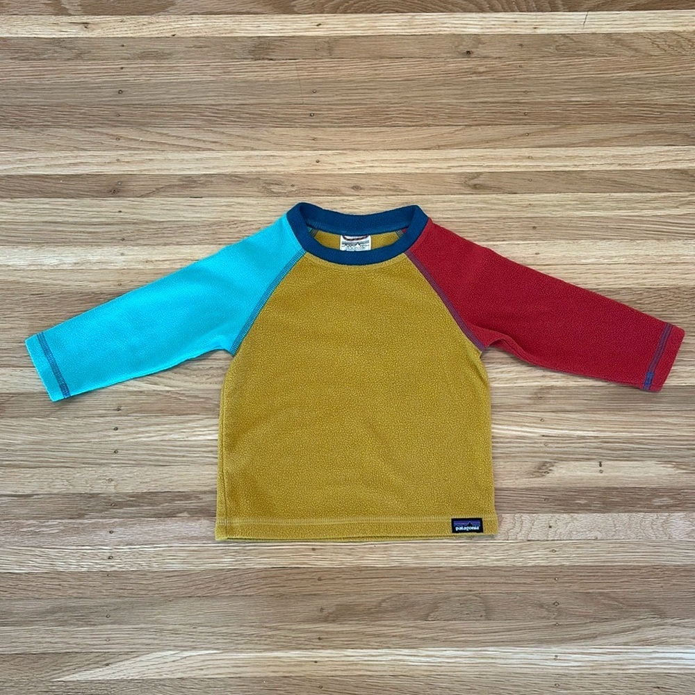 Patagonia Infant Micro D Crew Long Sleeve Shirt